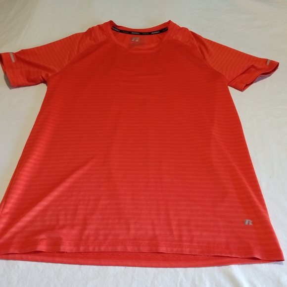 Vibrant Red Performance Tee by Russell Athletic - Picture 1 of 5